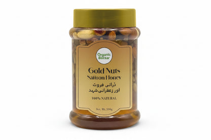 Gold Nuts Saffron Honey